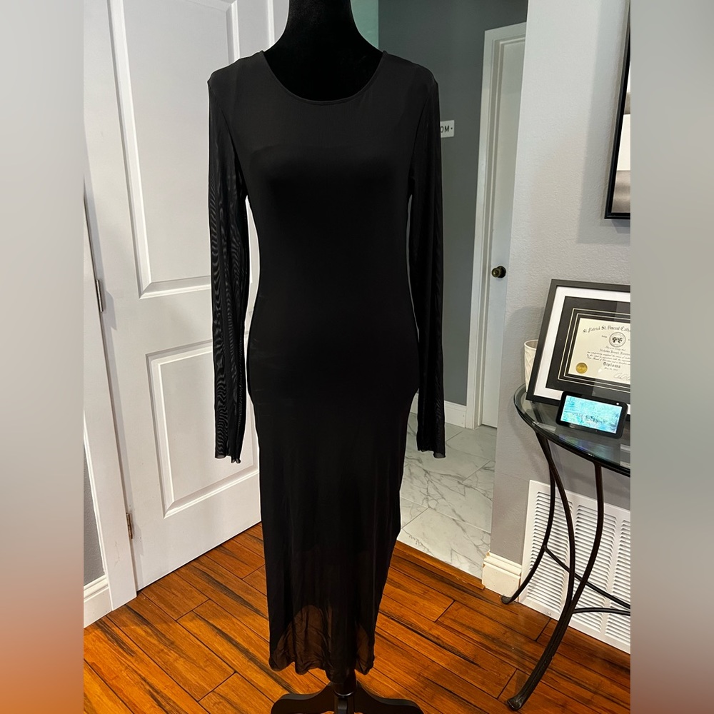 NWT Forever 21 sheer sheath dress